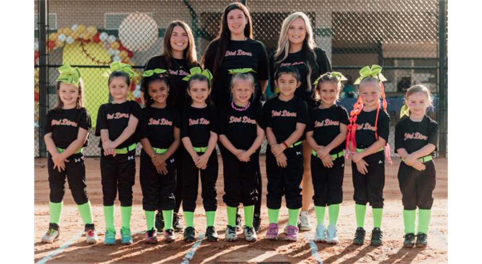 2024 Fall 6U Champions - Dirt Divas